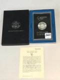 Uncirculated 1884 Carson City Silver Dollar in Box