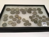 Group of Coins Including 14-Kennedy Halves,