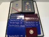 Coin Collection Including 1986 US Prestige Set in