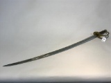 Vintage Sword Marked Ames Mfg. Co. Chicopee,