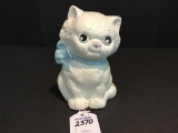 Cast Iron Kitten Bank (5 Inches Tall)