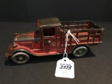 Unmarked Iron Toy Stake Truck