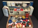 Superior Toy Co. Tin Kitchen (In Used Condition)