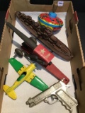 Group of Toys Including Space Design