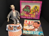 Box w. Pee Wee Herman Doll-Not in Working