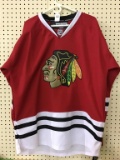 Reebok NHL Black Hawks Hockey Jersey-Size 56