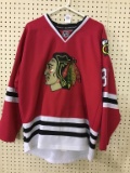 Reebok NHL Black Hawks Hockey Jersey-Size 50