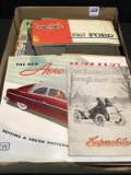 Group of Mostly Ford Car Manuals & Ford Times