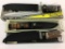 Lot of 3 Contemp. Knives w/ Sheaths-NIB  Including