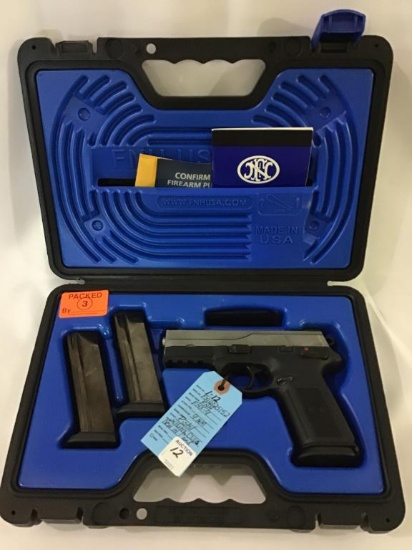 FNH FNX-9 9 MM Pistol-New Condition w/ Case