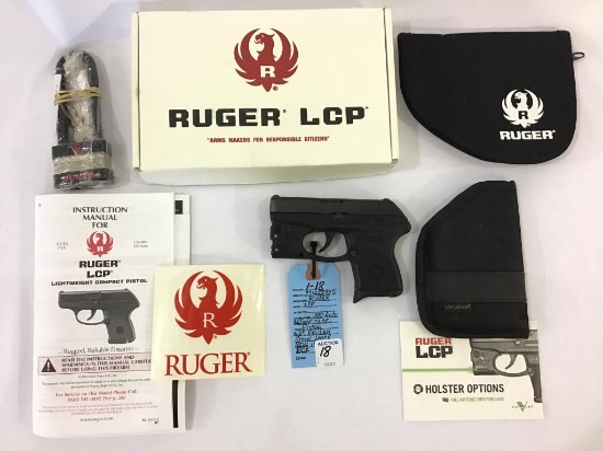 Ruger LCP .380 Auto Pistol w/ Viridian Green