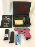 SCCY CPX-2 9 MM Pistol-Pink in Color
