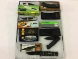 Lot of 6 Folding Knives In Boxes Including
