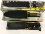 Lot of 3 Contemp. Knives w/ Sheaths-NIB  Including