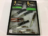 Lot of 10 Folding Knives Including