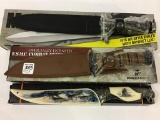 Lot of 3 Contemp. Knives-NIB  Including