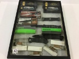 Lot of 10 Folding Knives w/ Boxes Including