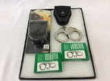 Group w/ Contemp. Handcuffs & Case,