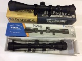 Lot of 2 Barska Riflescopes-NIB