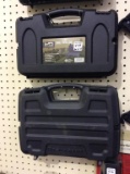 Lot of 4 Plastic Hand Gun Cases Including