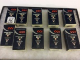 Lot of 10 Full Boxes of CCI Standard Velocity