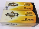 2 Full Bricks  of Armscor 22 Long Rifle Rimfire
