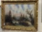 Antique Framed Painting on Board