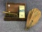Group Including Wood Box w/ Brass Wood Handled