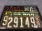 Lot of 6 Old License Plates Including 1919,