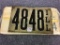 Lot of 6 Old License Plates