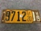 Collection of 2 Sets of Old License Plates-