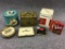 Group of 8 Various Tobacco & Cigarette Tins