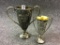 Lot of 2 Silver Trophy Cups Including