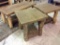 Lot of 3 Unique Log Design Tables