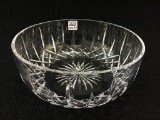 Lg. Signed Waterford Bowl (4 Inches Tall X 10 Inch