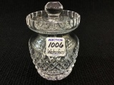 Signed Waterford Marmalade Jar w/ Lid