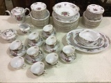 Lg. Set of Puritan China-Melody Pattern