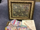 Lg. Group of Various Quilt Blocks & Pieces