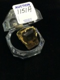 Ladies Lg. Topaz Stone Ring