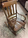 Wood Rocking Chair (37 Inches Tall)