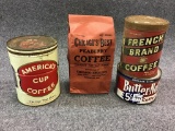 Lot of 4 Coffee Adv. Pieces Including 3-