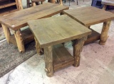 Lot of 3 Unique Log Design Tables