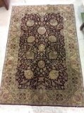 Sm. Oriental Rug w/ Under Plate