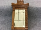 Sm. Ornate Framed Wood Mirror