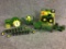 Box Lot of 8 Including 7 John Deere Toys-