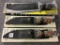 Lot of 3 Contemp. Knives/Bayonets-NIB