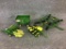 Lot of 4 John Deere Toy Farm Machinery Pieces