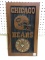 Wood Chicago Bear's Wall Hanging Clock