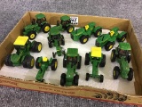 Lot of 10 John Deere 1/64th Scale