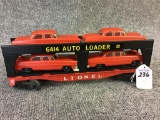 Lionel Lines O Gauge Evans Auto Loader #6414 w/ 4